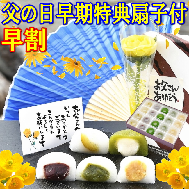 父の日5種類の水まんじゅう20個入